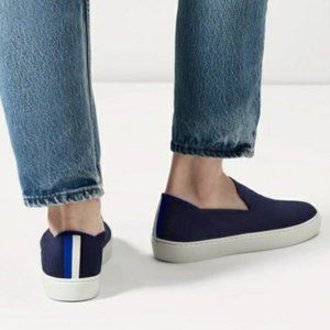 Rothy's Navy Blue Slip-On Sneakers
